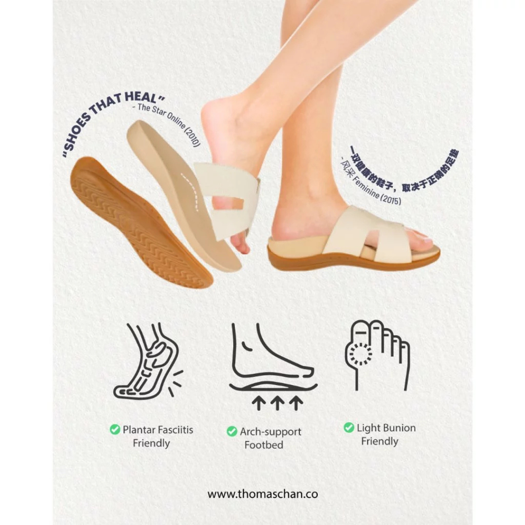 [ODD SIZES LEFT] Women Comfy Health Slippers Series Orthotic Sandals