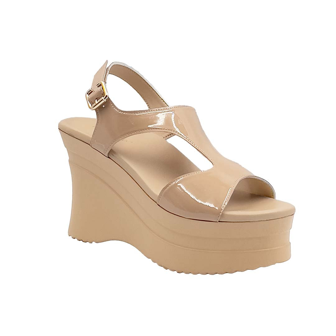 [Add to Cart RM199] Patent Leather Slingback Heels 4"inch [Cushioned Footbed Series]