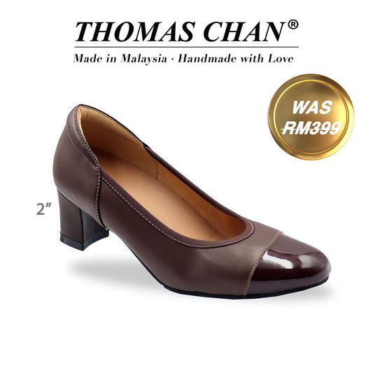 Classic Elevated Round-Toe Court Shoes 2"inch [Office Wear Series]