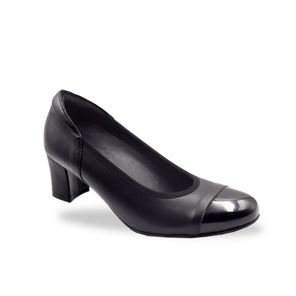 Classic Elevated Round-Toe Court Shoes 2"inch [Office Wear Series]