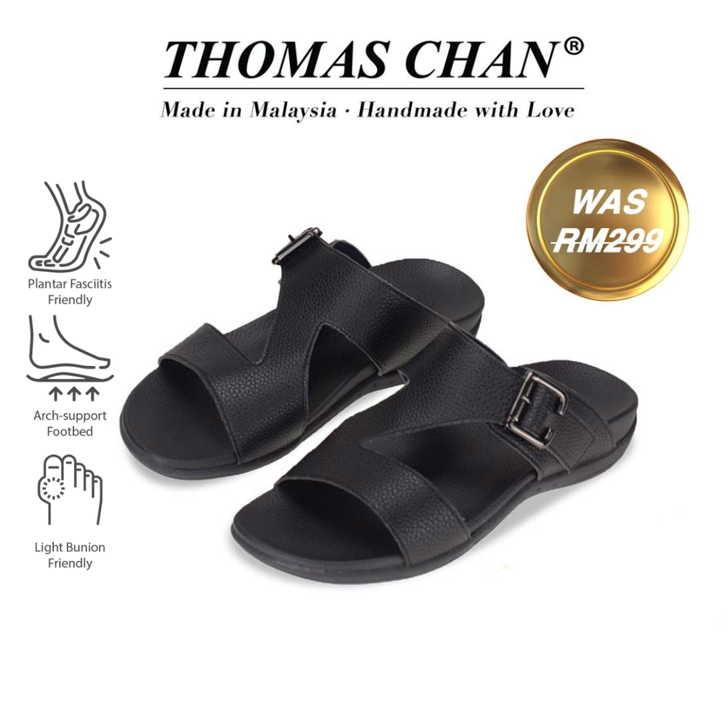 Men Zig Zag Buckle Sandals [Comfy Health Series]