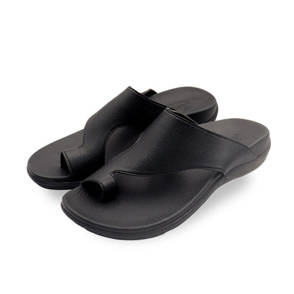 Bunion-Friendly Simple Toe Strap Flat Sandals [Comfy Health Series][ODD SIZES LEFT]
