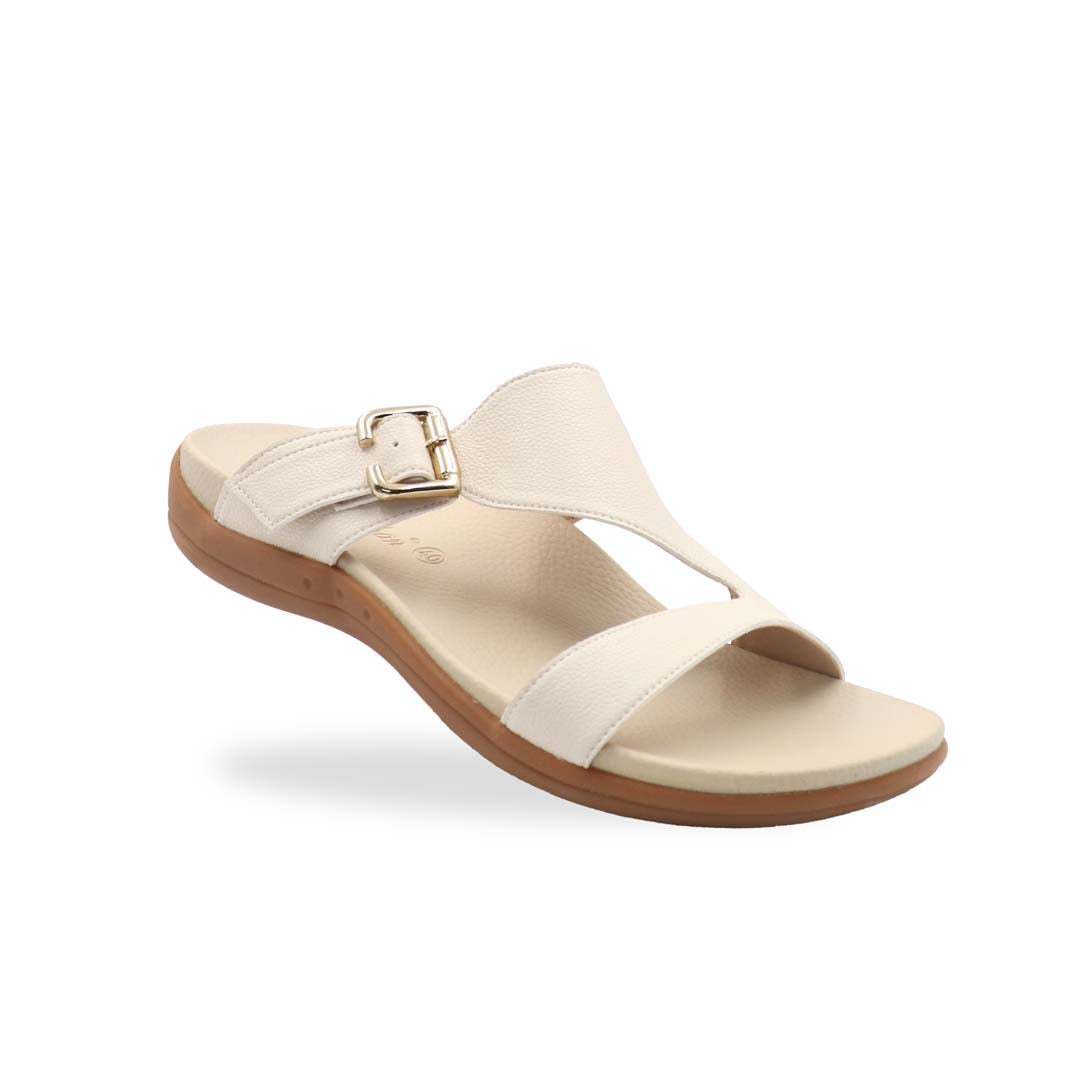 Ladies Zig Zag Buckle Sandals [Comfy Health Series][ODD SIZES LEFT]