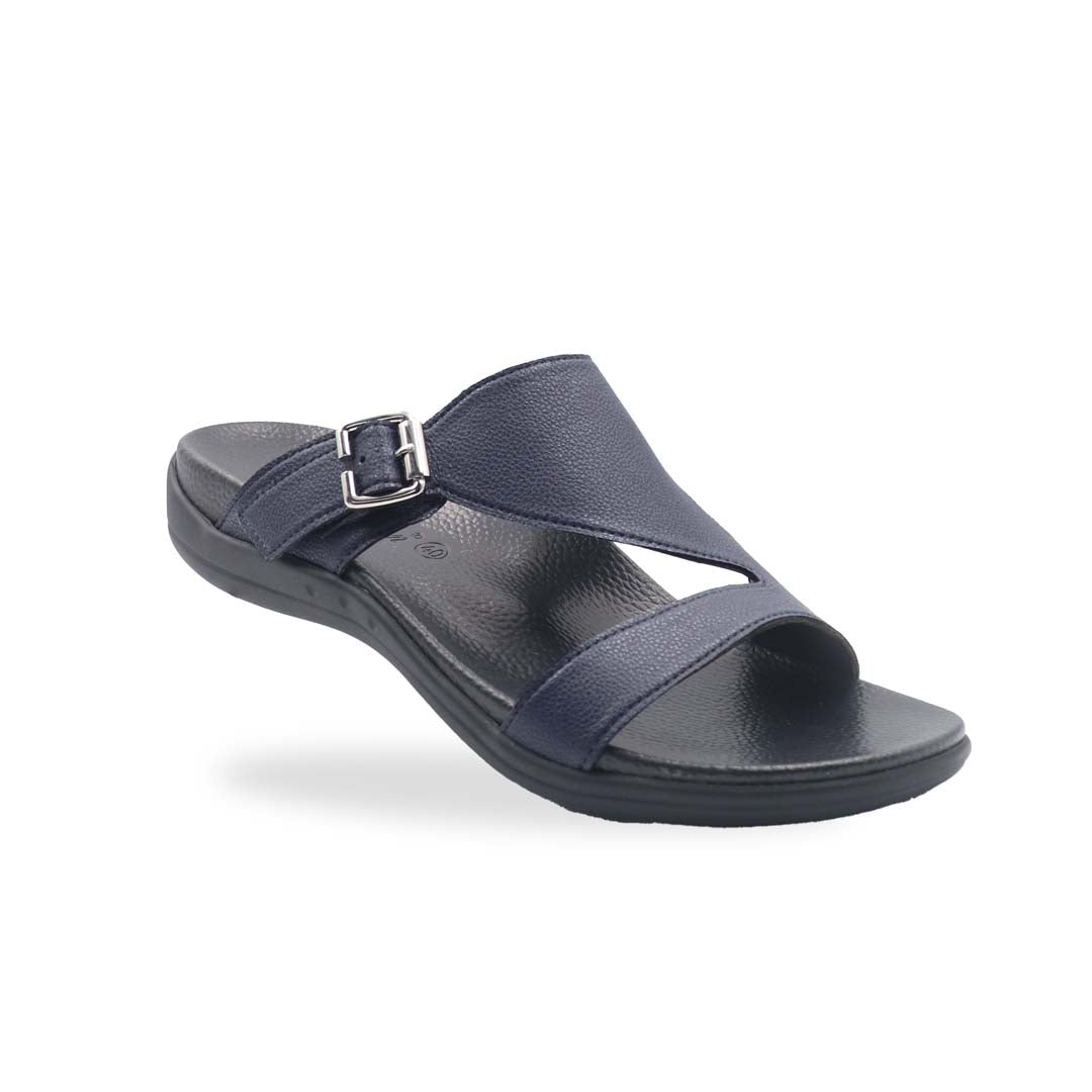 Ladies Zig Zag Buckle Sandals [Comfy Health Series][ODD SIZES LEFT]
