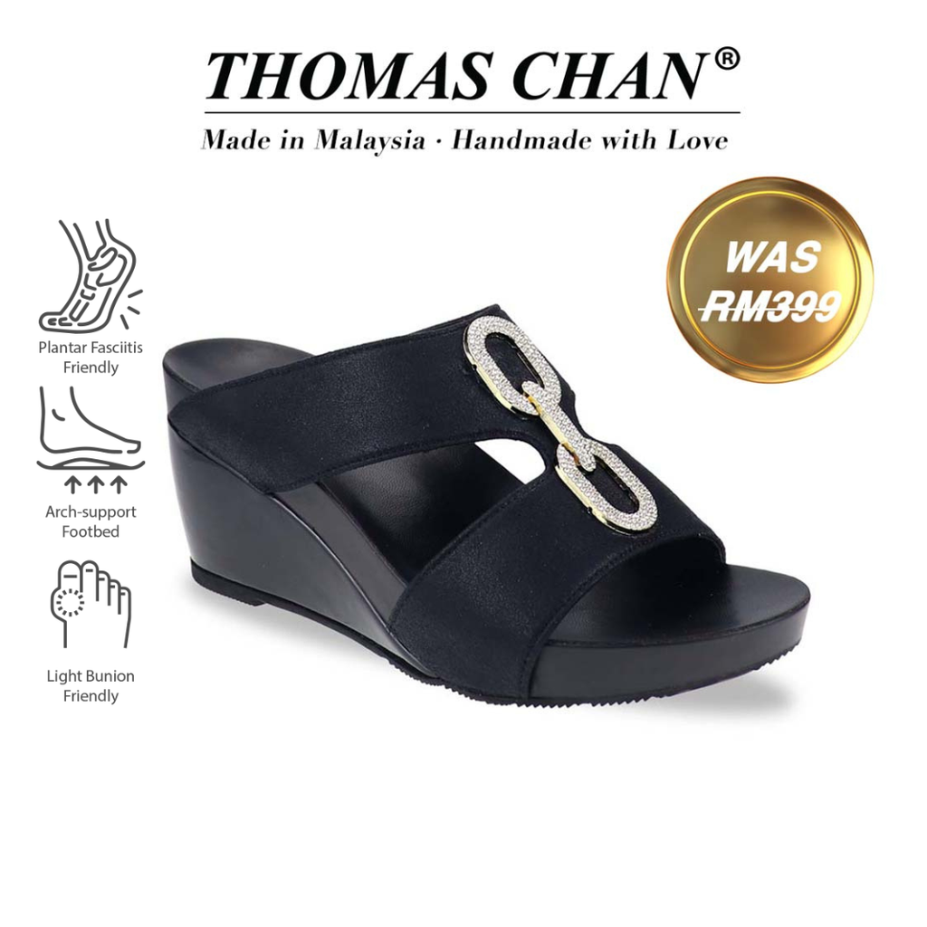 Aurora Chain High Wedges 3" inch [Arch-legance Series]