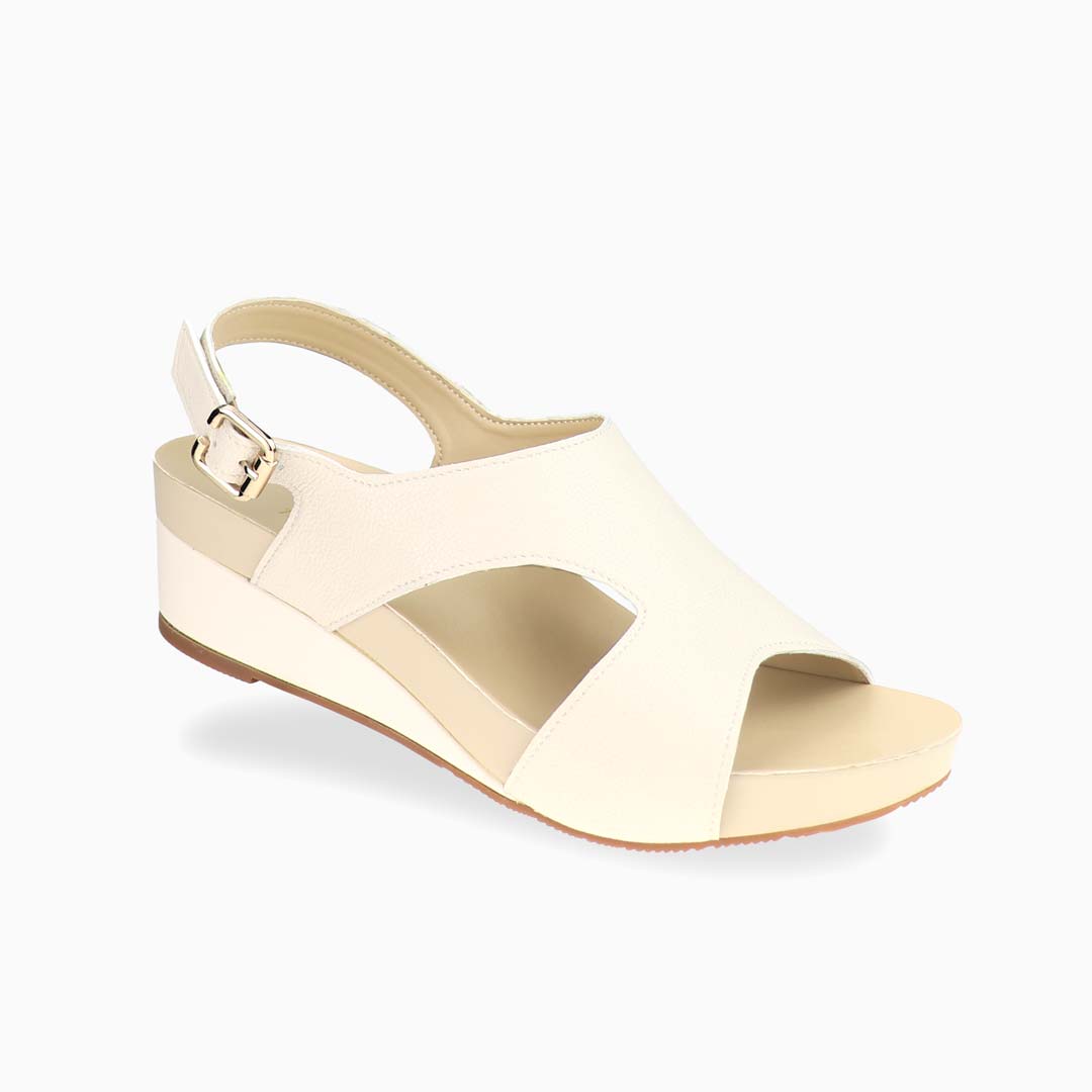 Daily Wear Slingback Low Wedges 2" inch [Arch-legance Series]