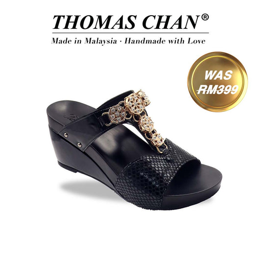 T-Diamond Decor High Wedges 3" inch [Arch-legance Series][ODD SIZES LEFT]