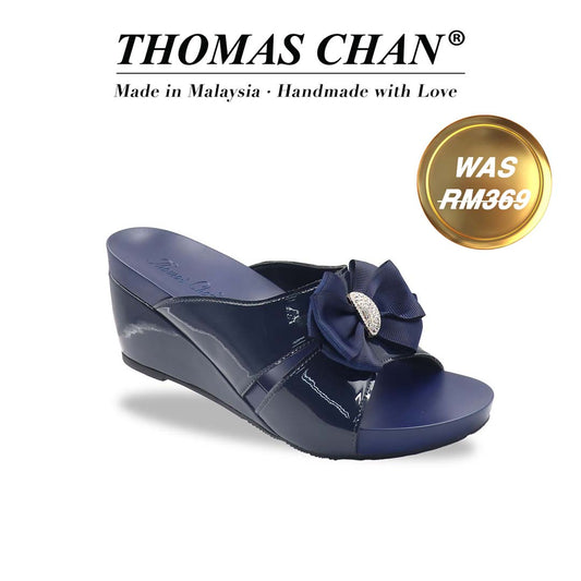 Ribbon Decor High Wedges 3" inch [Arch-legance Series][ODD SIZES LEFT]