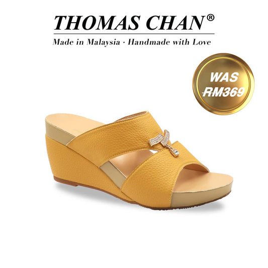 Mini Decor Pebble Lychee High Wedges 3" inch [Arch-legance Series][ODD SIZES LEFT]