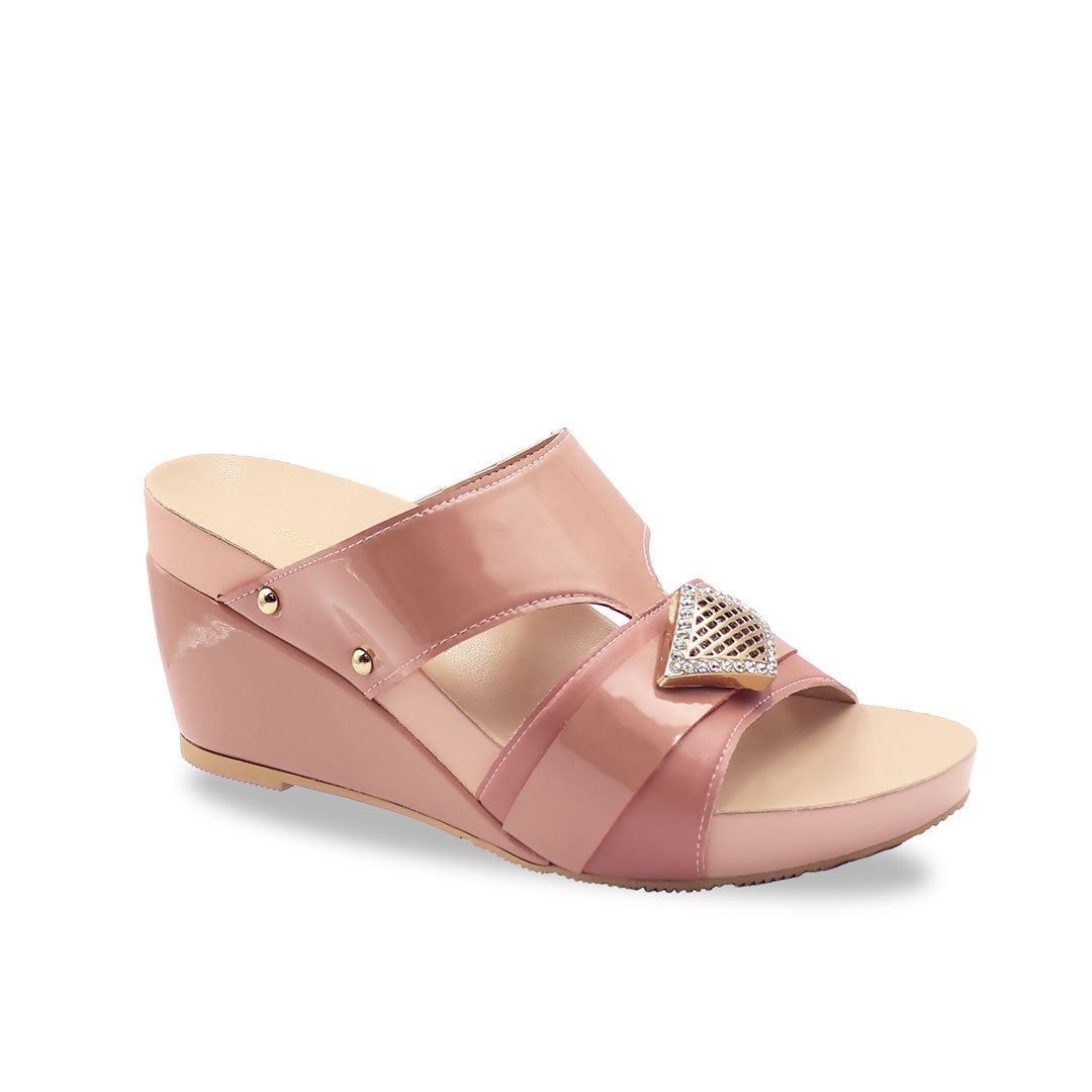 Pastel Tone Buckle High Wedges 3" inch [Arch-legance Series][ODD SIZES LEFT]