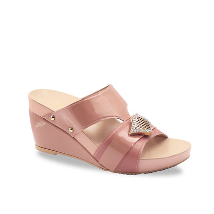 Pastel Tone Buckle High Wedges 3" inch [Arch-legance Series][ODD SIZES LEFT]