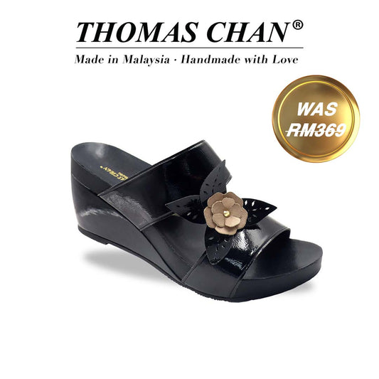 Flower Decor High Wedges 3" inch [Arch-legance Series][ODD SIZES LEFT]