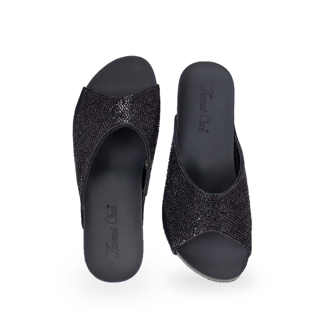 Glitter Crystal Dinner Wedges 3" inch [Arch-legance Series][ODD SIZES LEFT]