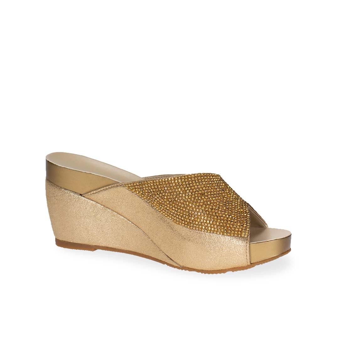 Glitter Crystal Dinner Wedges 3" inch [Arch-legance Series][ODD SIZES LEFT]