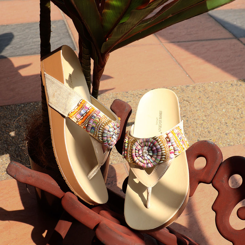 Boho Holiday Flip Flops [LiteStep Collection]