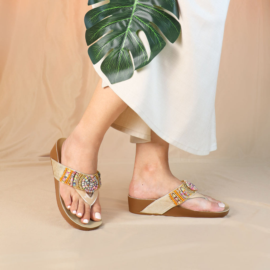 Boho Holiday Flip Flops [LiteStep Collection]