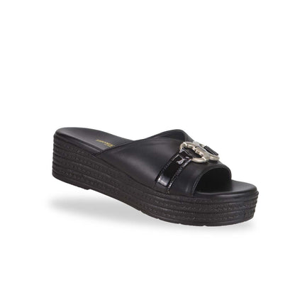 [Add to Cart RM129] Minimalist Buckle Flatform Sandals 2"inch [Cushioned Footbed Series]