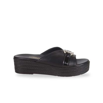 [Add to Cart RM129] Minimalist Buckle Flatform Sandals 2"inch [Cushioned Footbed Series]