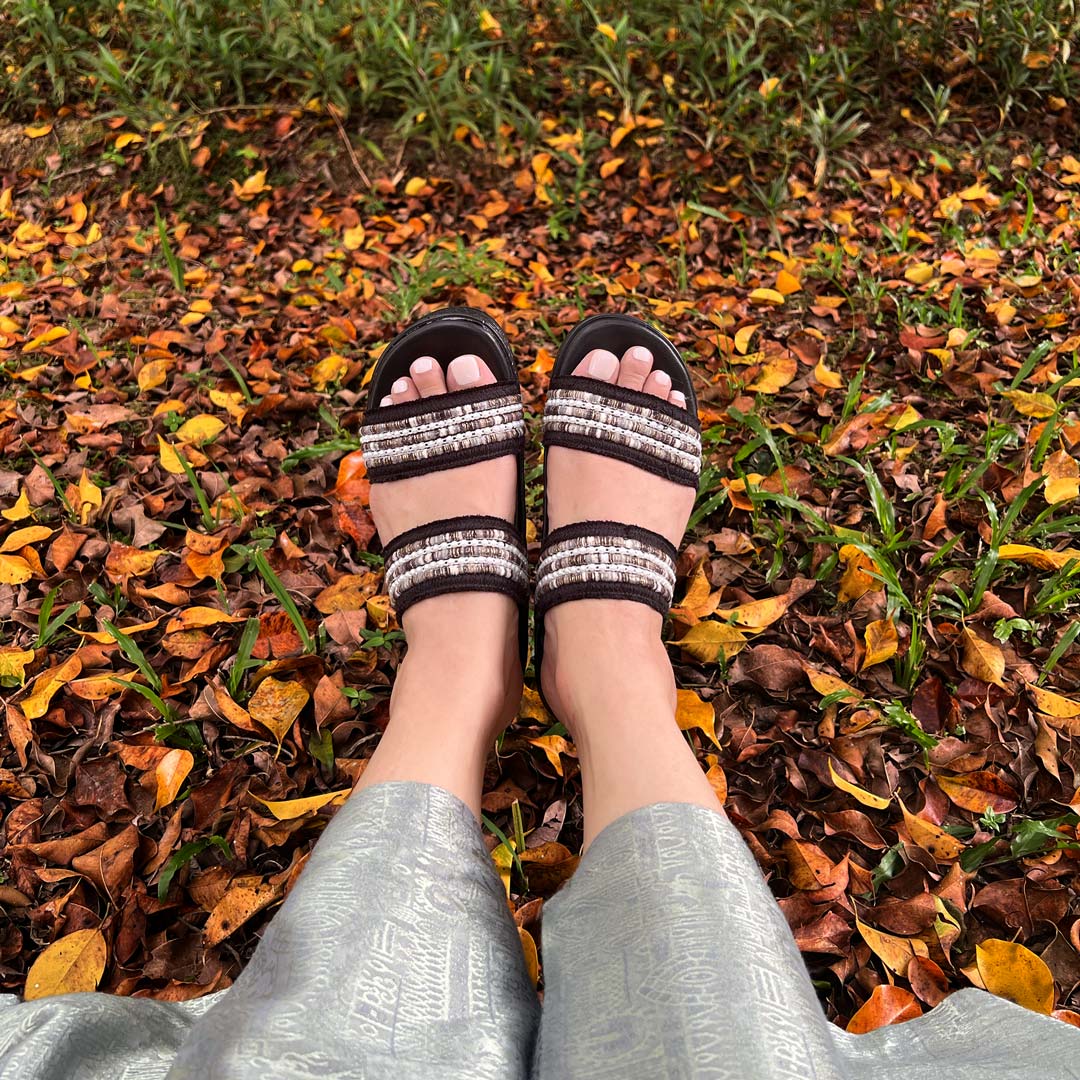 [Add to Cart RM129] Summer Love Boho Low Platform Sandals 2"inch [Cushioned Footbed Series]