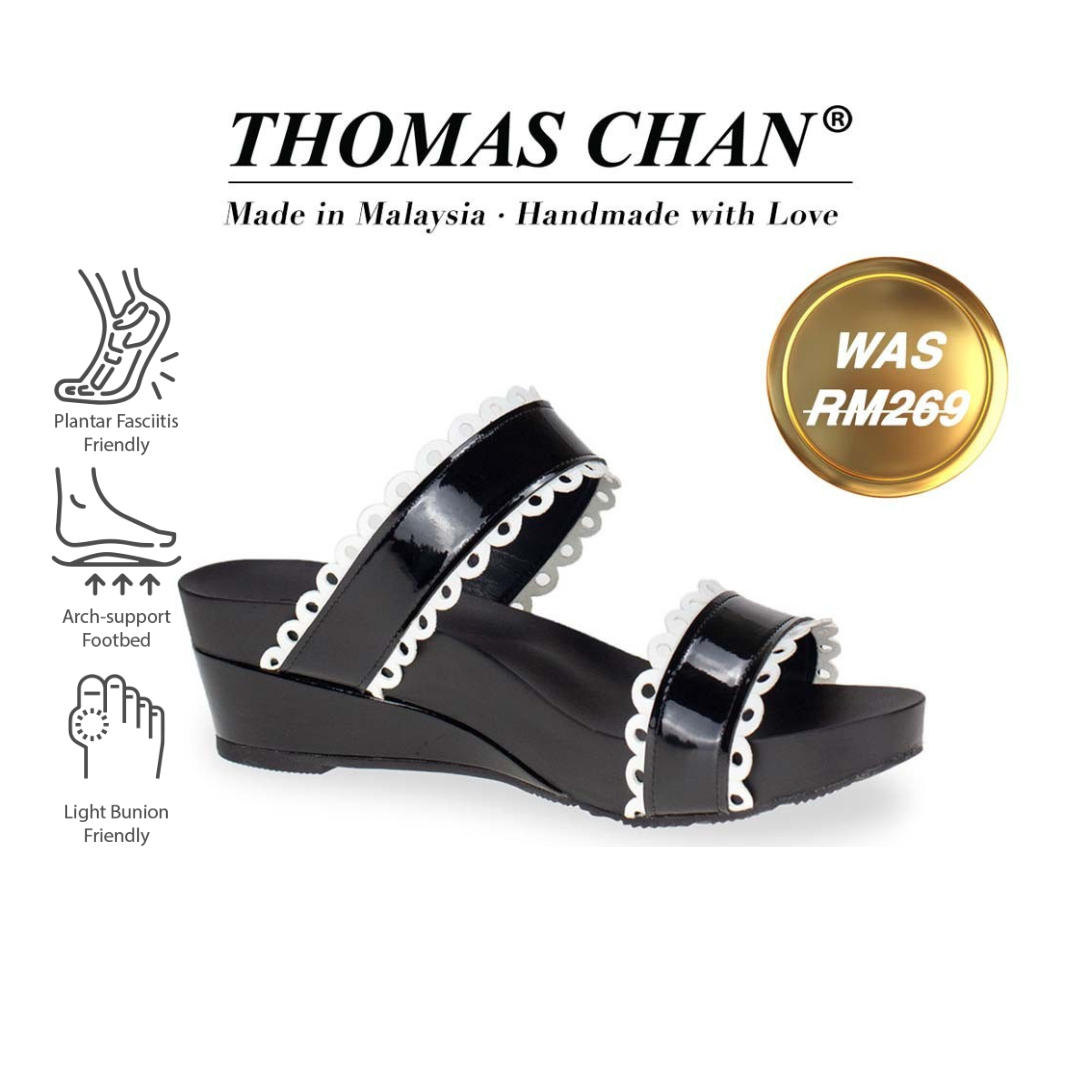 Flower Strappy Sandals 2" inch [Arch-legance Series]