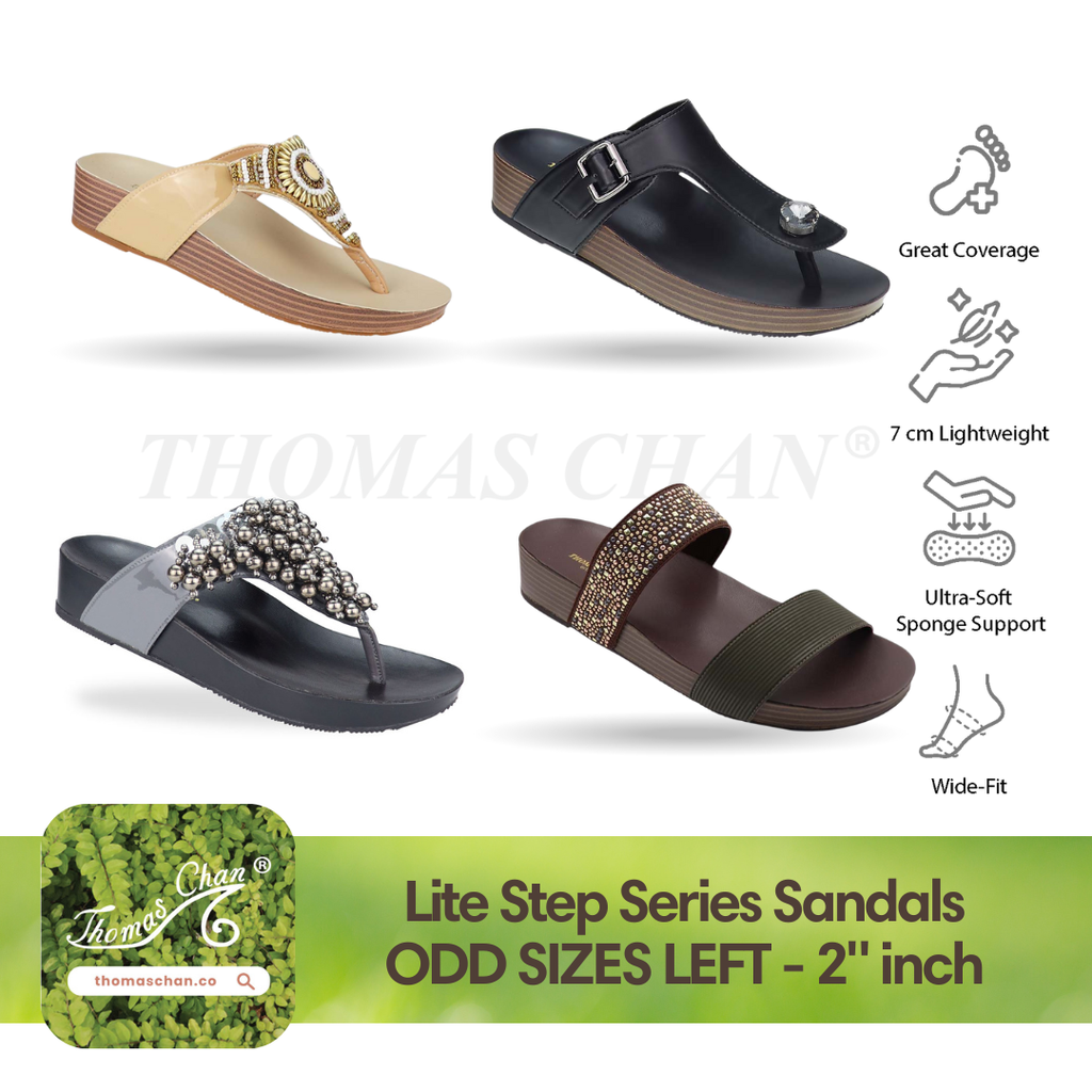 THOMAS CHAN] Lite Step Series Sandals [ODD SIZES LEFT]