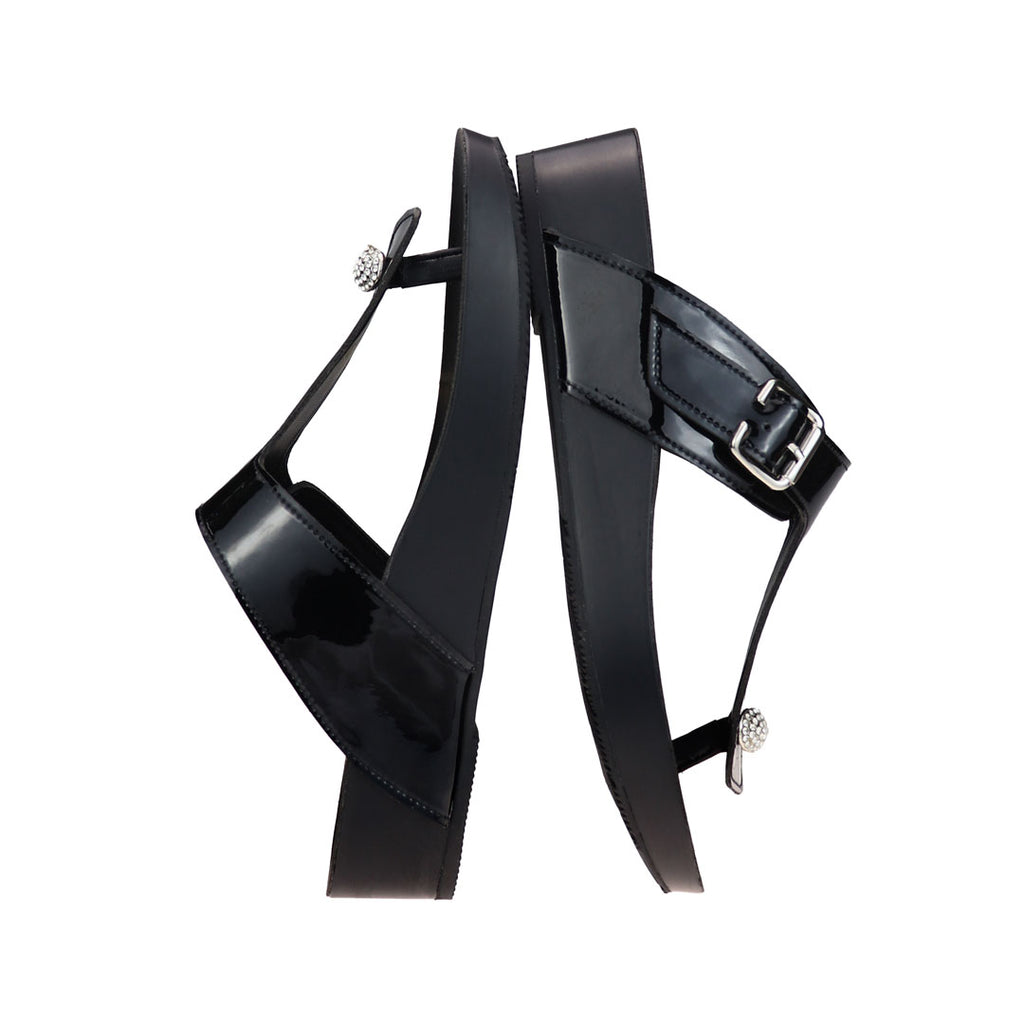 Dazzle Rhinestone Adjustable Flip-Flops [LiteStep Collection]