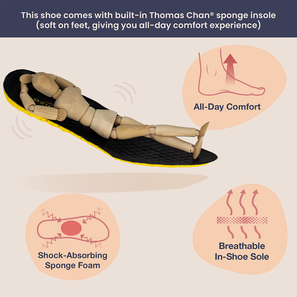 [THOMAS CHAN] Women Cushioned Footbed Series 4" [ODD SIZES LEFT]