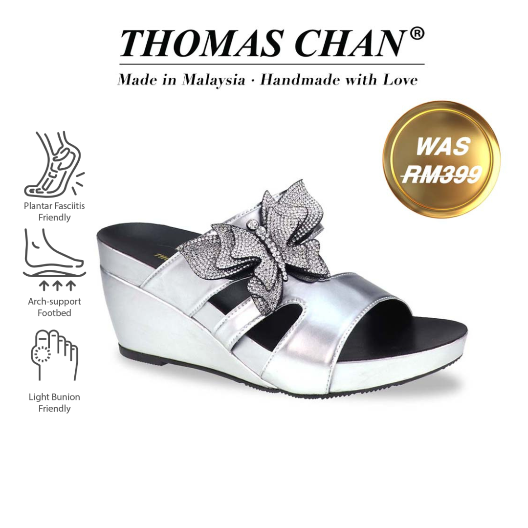 Glimmer Butterfly Dinner Wedges 3" inch [Arch-legance Series]