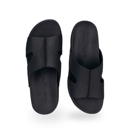 Men Ultra-Comfort Cutout Slide Sandals [Comfy Health Series][ODD SIZES LEFT]
