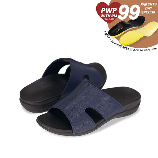 Introducing Thomas Chan Toe Loop Sandals with buckle, offering a simple and easy matching style with arch support insoles, available in light brown and black colours. From 1st May to 30 June 2024, Thomas Chan is offering a parent's day special bundle: purchase 1 pair of Thomas Chan shoes & top up another RM99 to get a pair of good arch support orthopaedic insoles - originally worth RM350.
