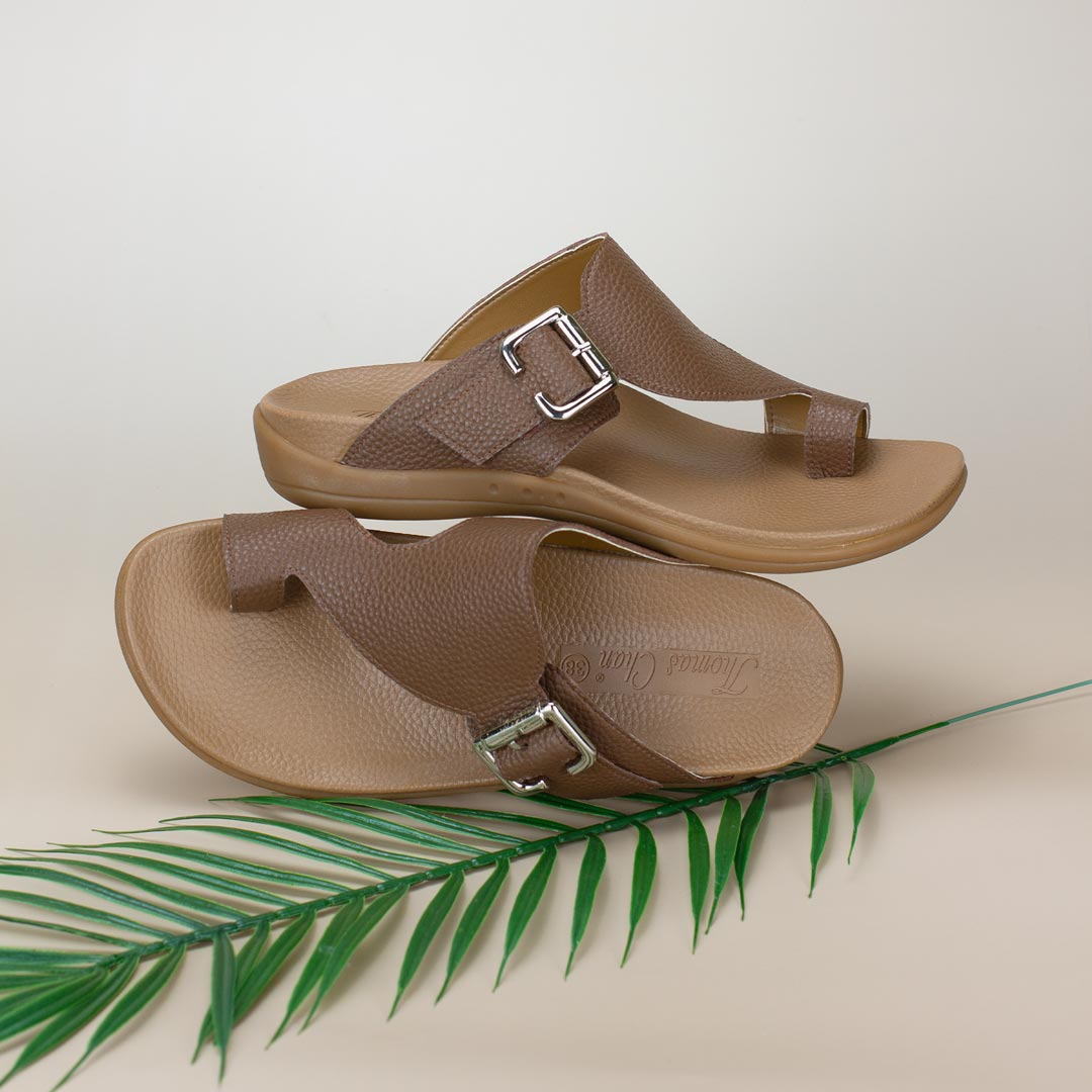 Men Toe Loop Buckle Sandals [Comfy Health Series][ODD SIZES LEFT]