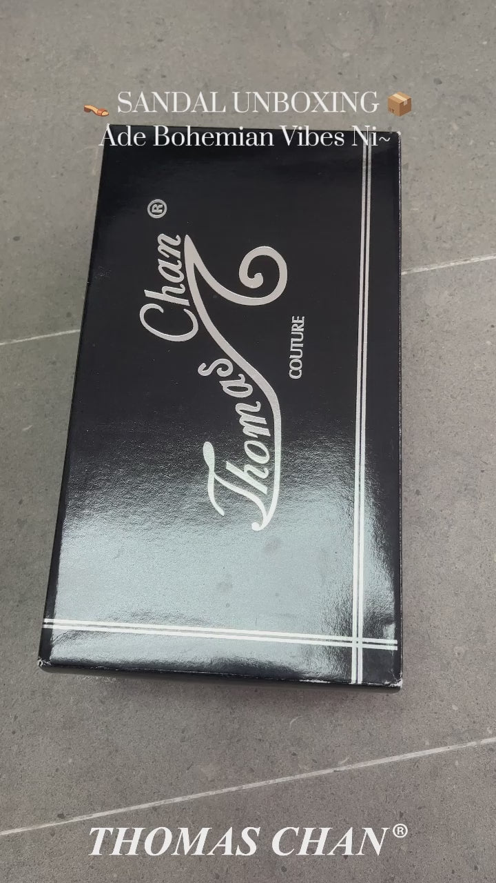 Boho Beaded Comfy Low Wedges 2" inch [Arch-legance Series][ODD SIZE LEFT]