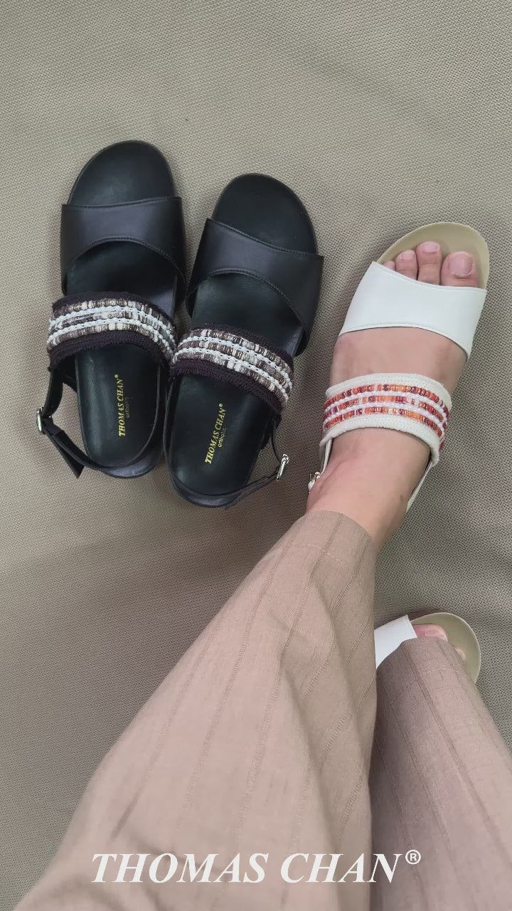 Summer Love Duo-Strap Slingback Sandals [LiteStep Collection]